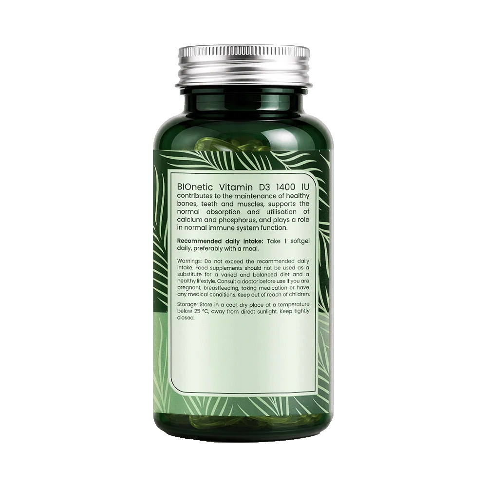 Vitamin D3 1400 IU view 3